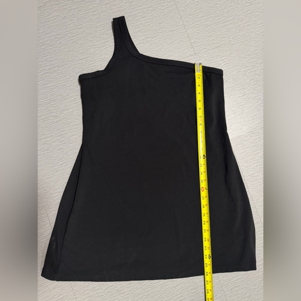 all in motion Black One-Shoulder Dress Large - Picture 4 of 8